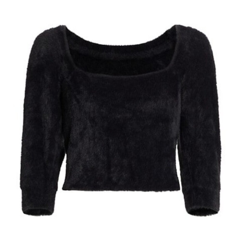 Free People Moon Beam Fuzzy Sweater size large